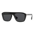 Burberry Accessories | Burberry Be4286 Check Multilayer Black/Grey Polarized Sunglasses | Color: Black | Size: Os