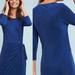 Anthropologie Dresses | Dolan Anthropologie Blue Tie Front Dress Size Small | Color: Blue | Size: S