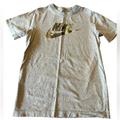 Nike Shirts & Tops | Boys Nike Gray Tee Shirt With Camouflage Nike Graphic Size Medium | Color: Gray/Green | Size: Mb