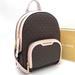 Michael Kors Bags | Michael Kors Medium Jaycee Zip Packet Backpack Brown/Light Pink | Color: Brown/Pink | Size: Medium