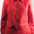 Ralph Lauren Jackets & Coats | Lauren Ralph Lauren Women's Red Quilted Riding Jacket Size S | Color: Red | Size: S