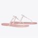 Tory Burch Shoes | New Tory Burch Miller Mini Jelly Sandal Pink Glitter Size 8 | Color: Pink | Size: 8