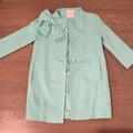 Kate Spade Jackets & Coats | Kate Spade Cotton Tweed Dorothy Coat | Color: Blue | Size: 8