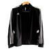 Adidas Tops | Adidas-Womens Black Light Weight Trackside Pockets Zip-Up Jacket Size Small | Color: Black | Size: S