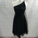 J. Crew Dresses | J. Crew Black One Shoulder Kylie Silk Dress Nwt | Color: Black | Size: 0