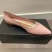 Coach Shoes | Coach Jill Leather Flat Light Pink In Women Size 7 | Color: Pink | Size: 7