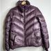 Athleta Jackets & Coats | Athleta Lofty Down Full Zip Puffer Jacket Women’s Size Xs Purple | Color: Purple | Size: Xs