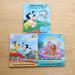 Disney Other | Baby's First Disney Books Vintage 1980s Lot Of 3 Toddler Hand-Size Board Books | Color: Blue/Purple | Size: Osbb