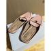Giani Bernini Shoes | Giani Bernini Dejaa Memory Foam Mule Loafer Pink Leather 8m | Color: Pink | Size: 8