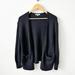 Madewell Sweaters | Madewell Cozy Walker Cardigan In Black Alpaca Wool Size S | Color: Black | Size: S