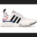 Adidas Shoes | Adidas Nmd R1 Sz 9.5 Art Er0753 Japan White Colorblock Sneakers Athletic Shoes | Color: White | Size: 9.5