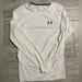 Under Armour Shirts | Large Under Armour Heat Gear Compression Shirt - White | Color: White | Size: L