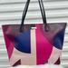 Kate Spade Bags | Kate Spade Geometric Laptop Work Tote Shoulder Bag Mulberry Manhattan Dana | Color: Black/Pink | Size: Os