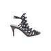 Steve Madden Heels: Black Grid Shoes - Women's Size 9