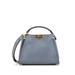 Fendi Leather Tote Bag: Blue Bags