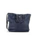 Prada Leather Tote Bag: Blue Bags