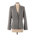 White House Black Market Blazer Jacket: Gray Tweed Jackets & Outerwear - Women's Size 8