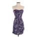 Guess Casual Dress: Purple Dresses - Women's Size Small