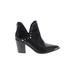 Marc Fisher Ankle Boots: Black Shoes - Women's Size 6