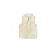 The North Face Faux Fur Vest: Ivory Jackets & Outerwear - Size 3Toddler