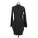 Old Navy Casual Dress - Sweater Dress: Black Dresses - New - Women's Size Medium