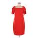 Trina Turk Cocktail Dress - Sheath: Red Dresses - Women's Size 8