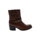 Clarks Ankle Boots: Brown Shoes - Women's Size 8