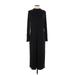 J.Jill Casual Dress - Sweater Dress: Black Dresses - Women's Size Small Petite