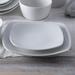 Noritake Colorscapes Swirl 16-Piece Square Set, Service For 4