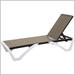 Ebern Designs Hendra 66" Long Reclining Single Chaise w/ Cushions Metal in White | 37.2 H x 22.8 W x 66 D in | Outdoor Furniture | Wayfair