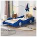 House of Hampton® Kalonnie Vegan Leather Standard Bed | 16.1 H x 43.75 W x 89 D in | Wayfair 13AB5D0CDBE34BED8D672A1F04F11891