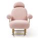 Brayden Studio® Debrina Polyester Rocking Chair | 40.9 H x 30.3 W x 38.2 D in | Wayfair 6405665F45B5418BBE843BB2122F4B2D