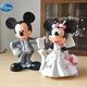 7 cm Disney Big Minnie Mickey Mouse Action Hochzeits geschenke Puppen Kinder Spielzeug Figuren