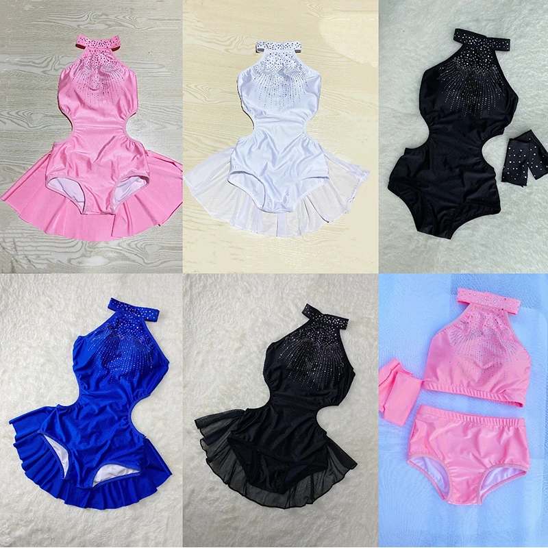 2020 frauen Pole Dance Kleidung Weibliche Bar Nachtclub Sexy Backless Hängen Neck Diamant Jazz Hip Hop Kostüme Rave Kleidung DQS5813 Image