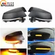 Scroll LED dynamisches Blinker Licht Seitens piegel Blinklicht Repeater Blinker für Volkswagen VW