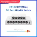 AliExpress Collection DBIT 5 /8 Port Gigabit Data Switch Network Hub Desktop Ethernet Splitter Plug