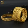 ANIID-Bracelet africain en or 24 carats pour femme bracelets à breloques bracelet indien de luxe