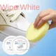 120g White Shoes Cleaning Cream Stains Remover Shoes Whitening All-Purpose Cleansing Cream With Wipe