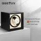 IBBETON Luxury 1 Slots Watch Winder Wooden Shaker Watch Box Automatic Winder Storage Case Mabuchi