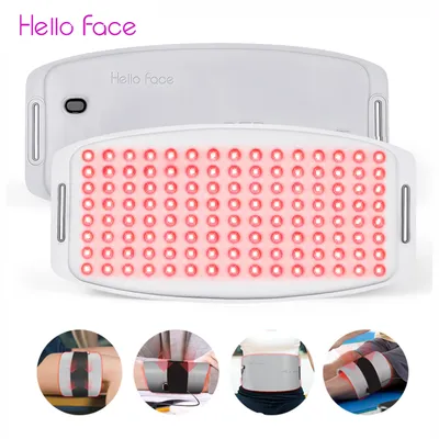 Hello Face Red Light Therapy for Body 3 in 1 LED Light Therapy Belt Wireless Infrared Light Therapy Wrap for Muscle Pain Relief