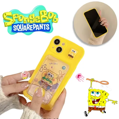 Spongebob Zappeln Spielzeug Handy hülle für iPhone 14 13 12 11 Pro max xr xs x 7 8 plus Abdeckung