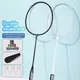 2pcs Badminton Racket Set Ultralight Split Ferro Alloy Adult Badminton Racket With Bag Attacking And