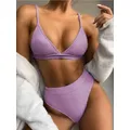 Maillot de bain sexy pour femmes ensemble deux pièces micro bikini push-up style brésilien pour