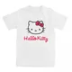 T-shirt en coton Sanurgente Hello Kitty pour hommes et femmes vêtements amusants pour adultes