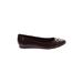 Anne Klein Sport Flats: Burgundy Shoes - Women's Size 8 1/2