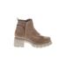 SODA Ankle Boots: Tan Shoes - Women's Size 7 1/2