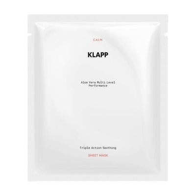 Klapp Aloe Vera Multi Level Performance Triple Action Soothing Sheet Mask Image
