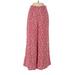 Lulus Casual Pants - High Rise: Red Bottoms - Women's Size Small