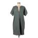 Vince. Casual Dress - Popover: Gray Dresses - Women's Size Medium