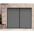 16x7FT/8x7FT Garage Screen Door Mesh Magnetic Garage Door Screen Magnetic Closure Fiberglass Garage Screen Doors for 2 Car Garage Pull Down for Patio, Porch, Window to Keep Bugs Out